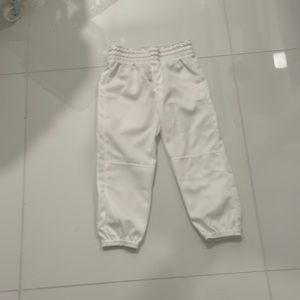 White softball pants for kids